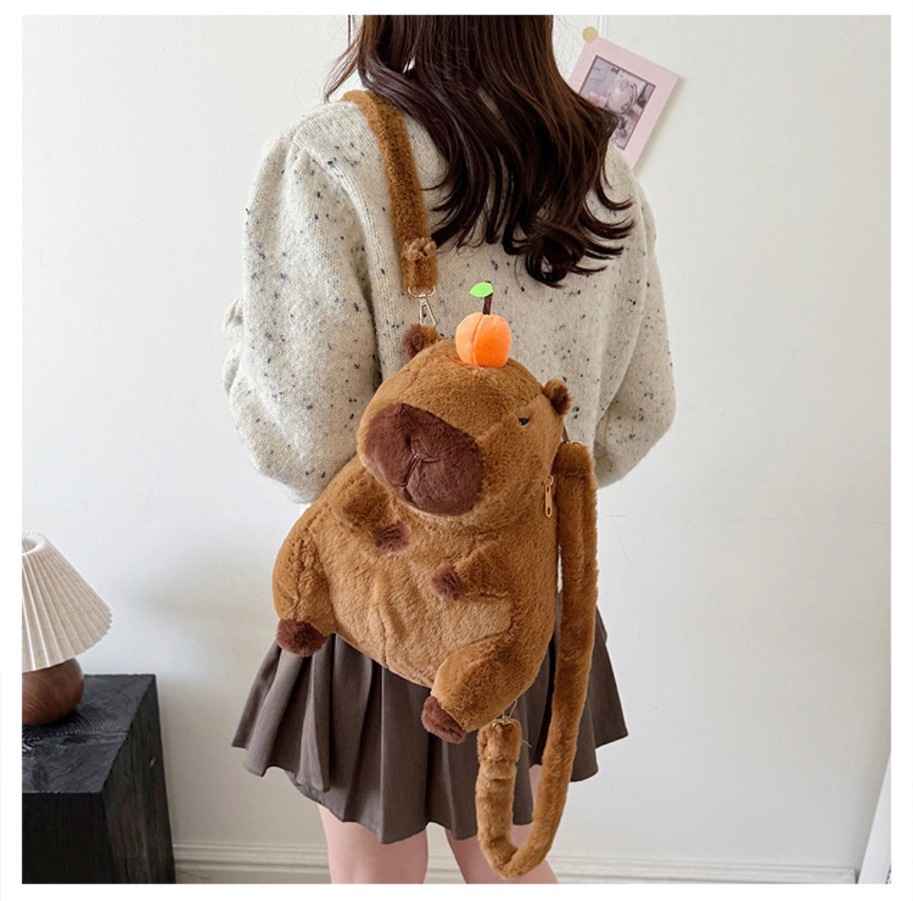 Capybara Plush Rucksack