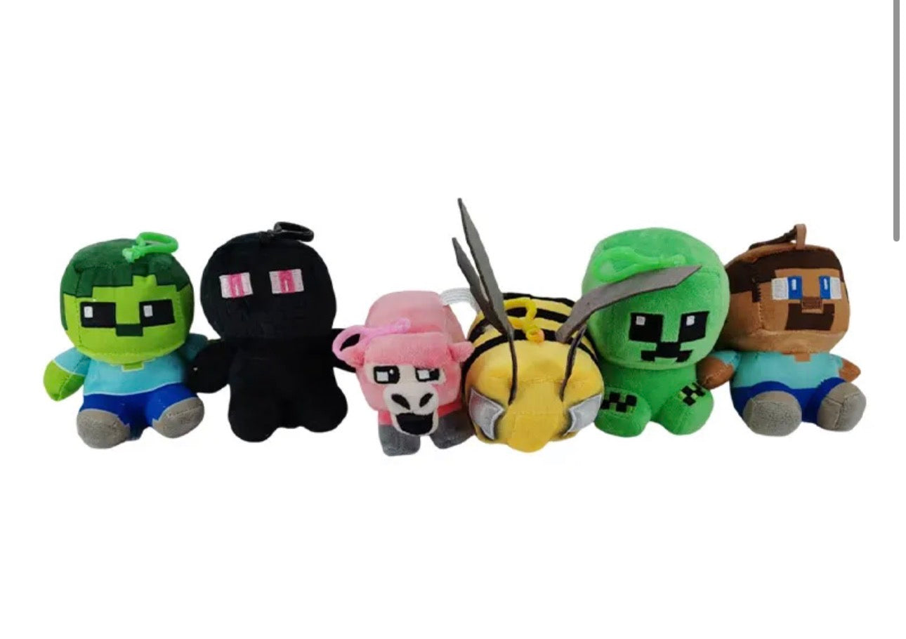 My World Plush Keychain – The Block Crew