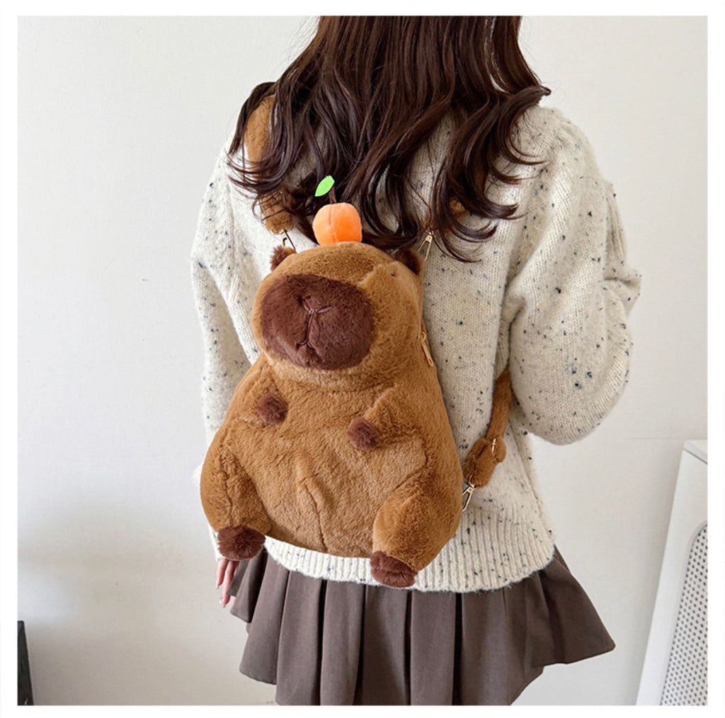 Capybara Plush Rucksack
