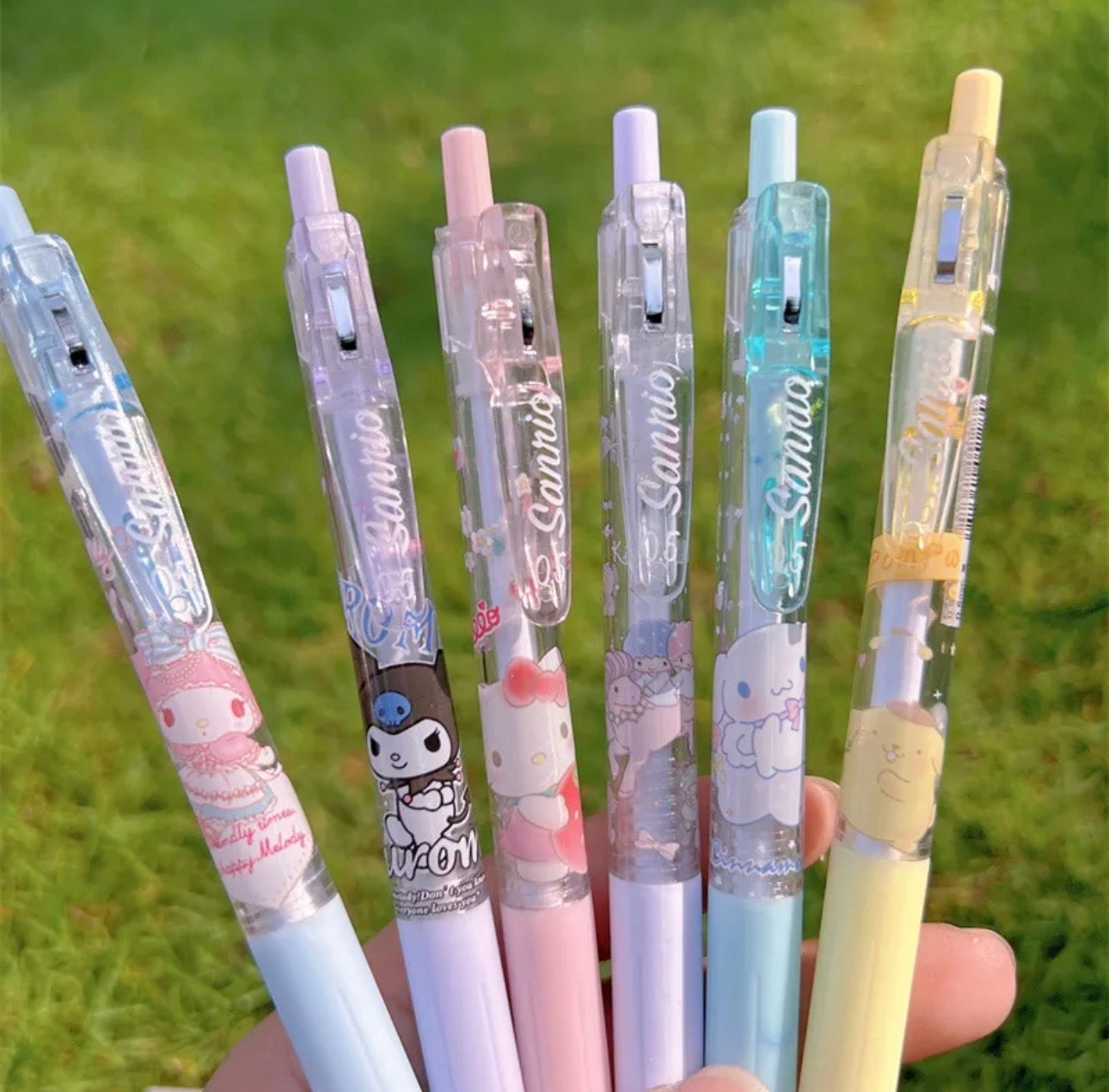 Kawaii Character Gel Pen Set
