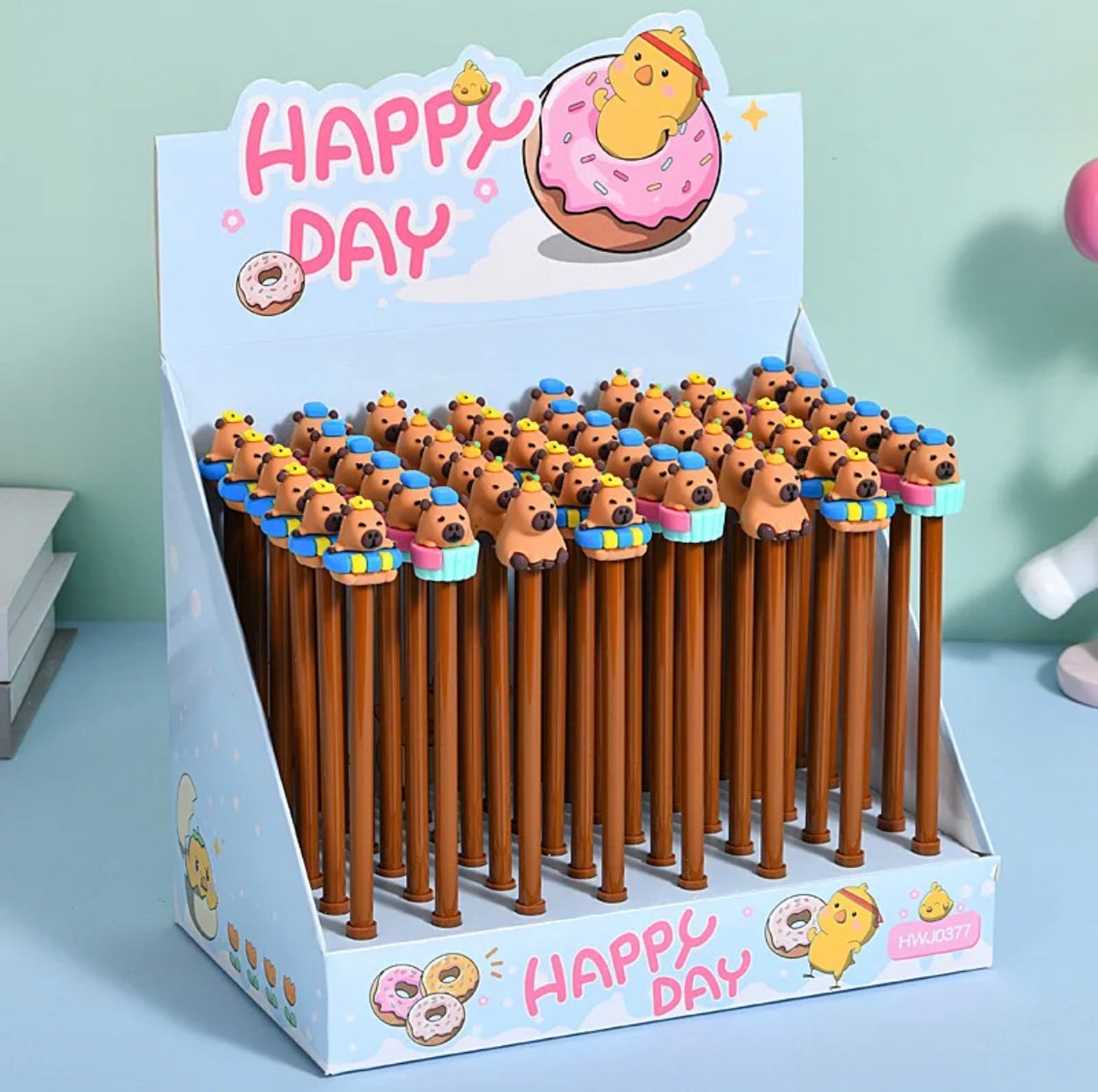 Capybara Surprise Pens – The Chill Mystery Crew