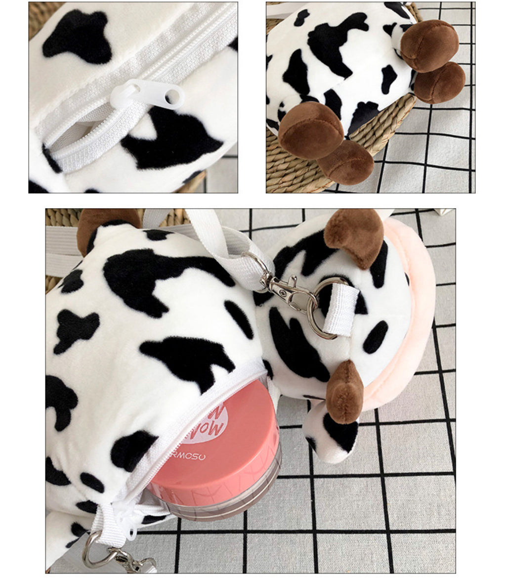 Plush Cow Bag