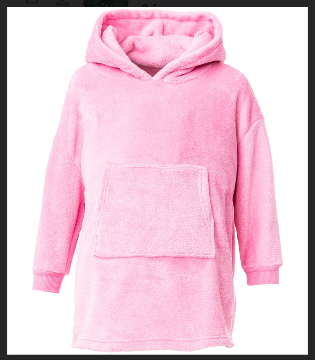 Kids Character 2 in 1 Cushion Hooded Blanket Robe