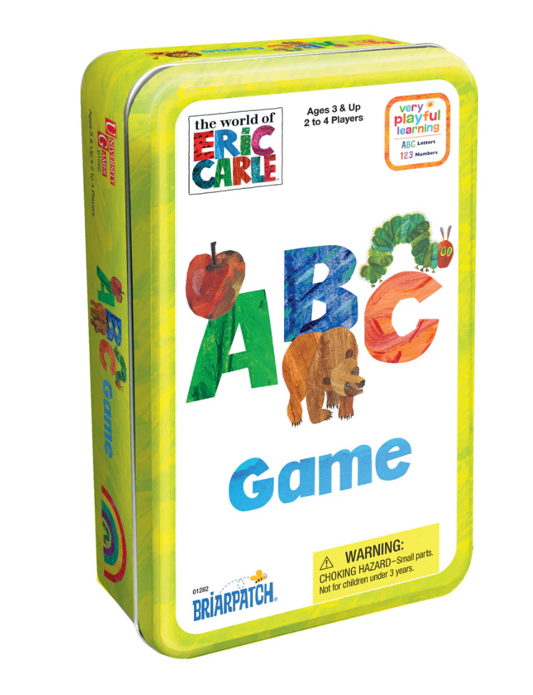 The Very Hungry Caterpillar ABC Game in a Tin