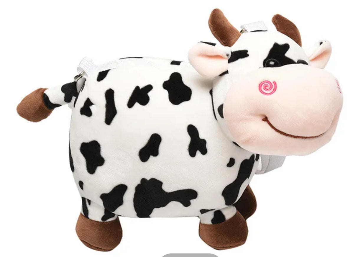 Plush Cow Bag