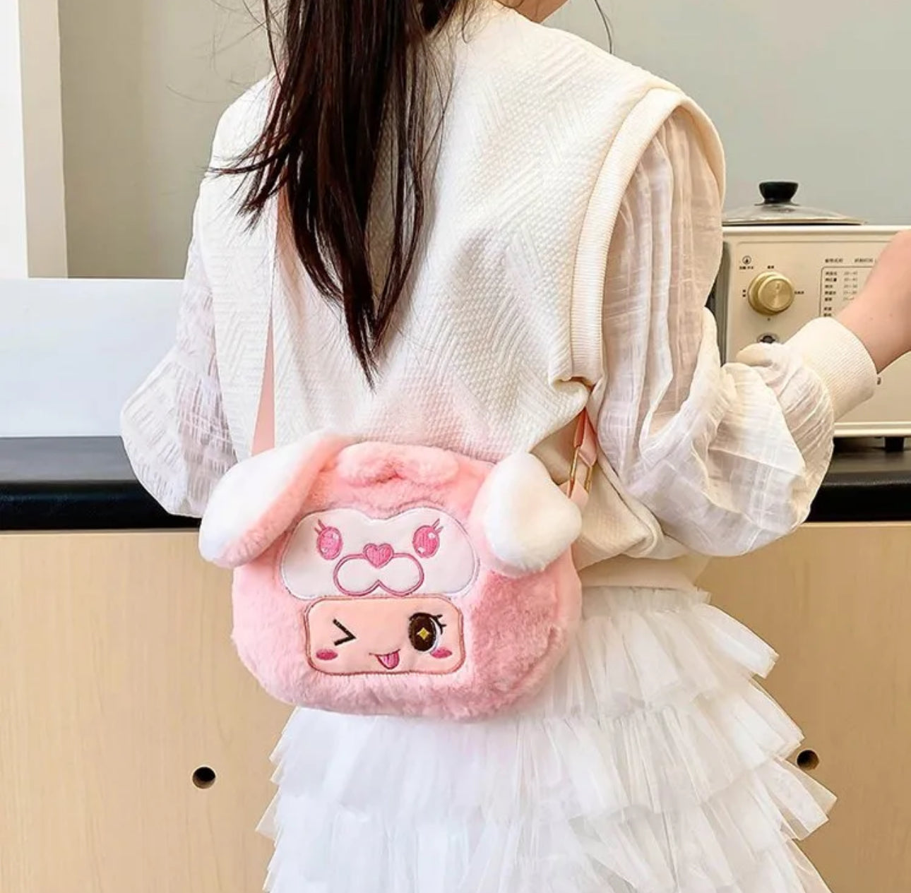 Plush Friends Crossbody Bag