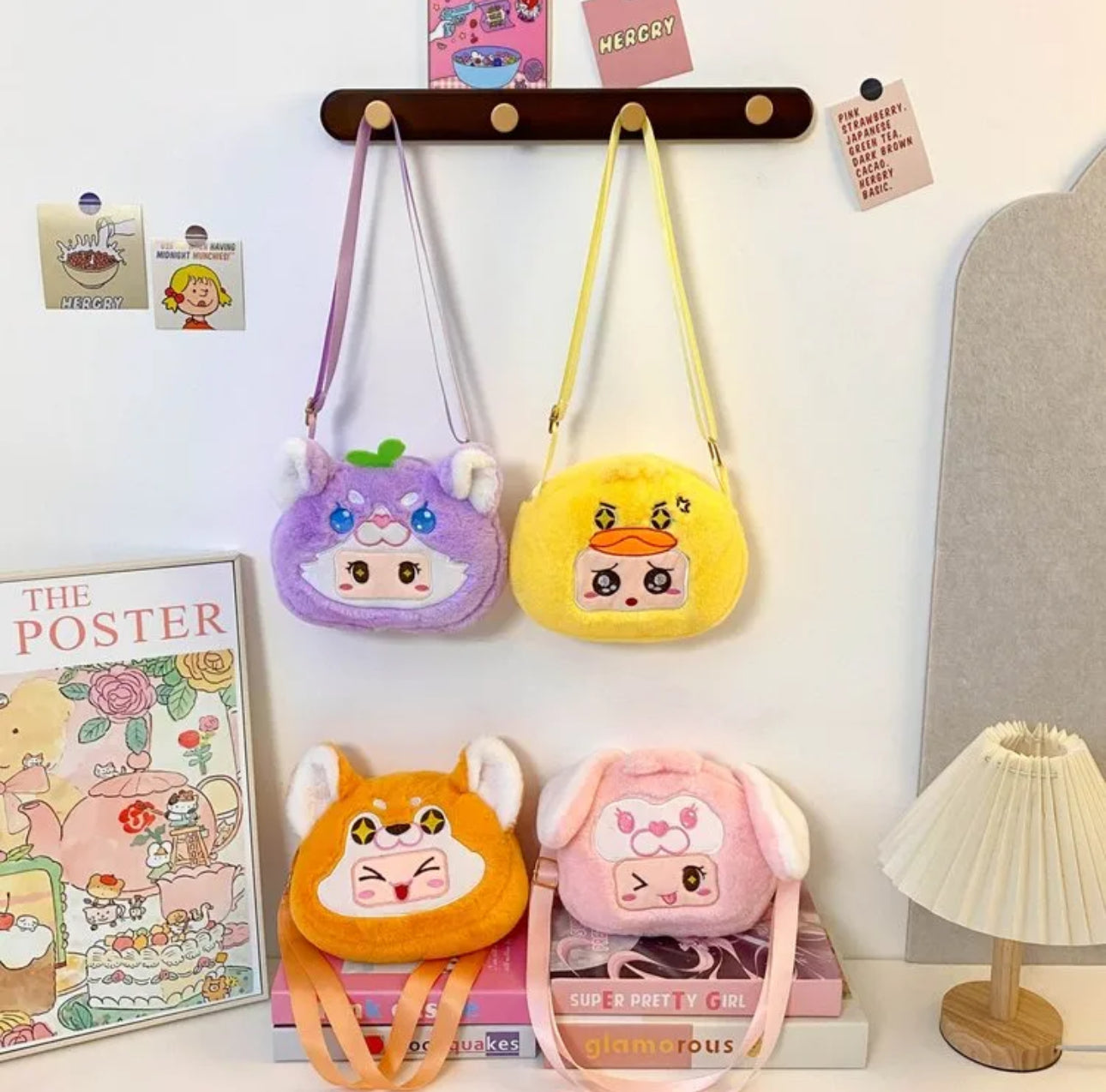 Plush Friends Crossbody Bag