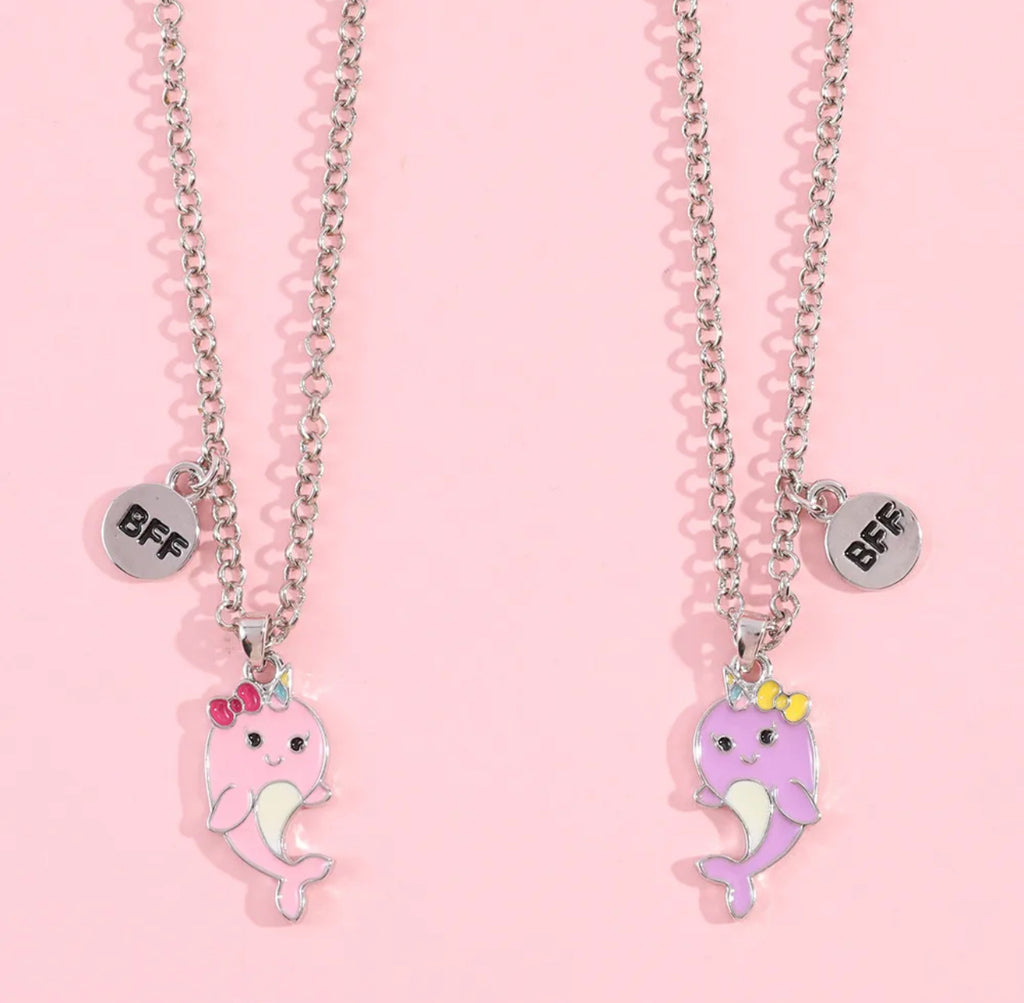 Children’s Cute Animal Pendant Necklace Set
