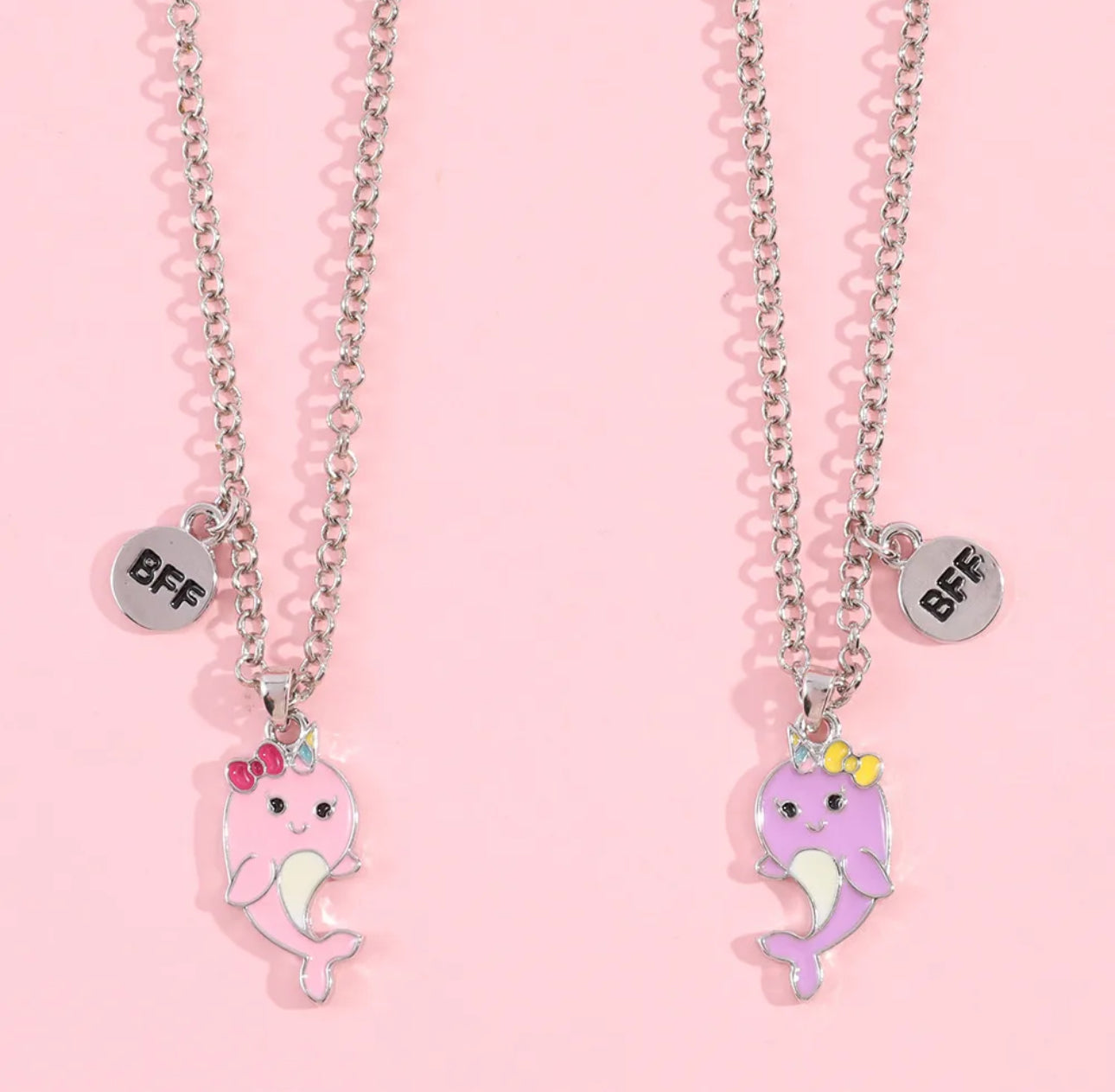 Children’s Cute Animal Pendant Necklace Set