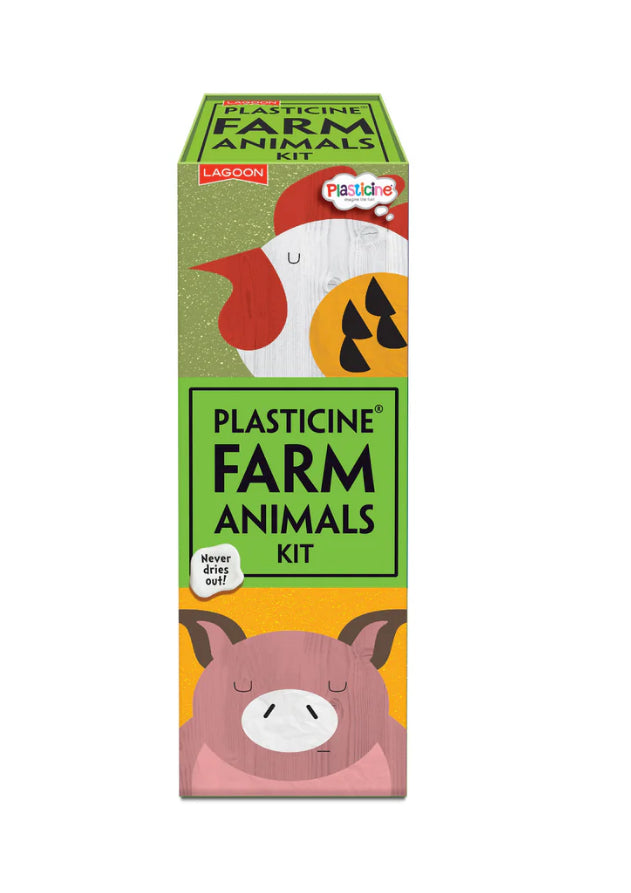 Plasticine Farm Animal Modelling Kit
