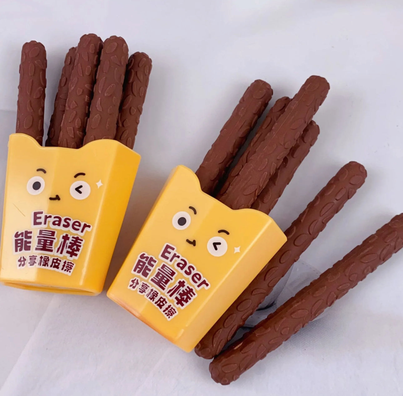 Cute Snack Box Erasers