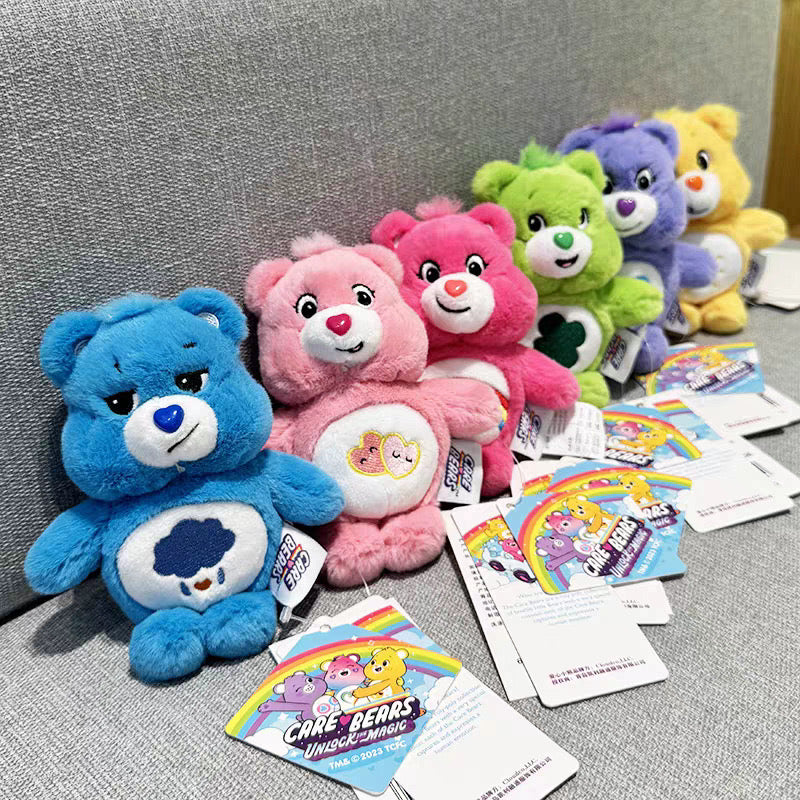 Care Bears Plush Keychain – Cute Soft Bag Charm