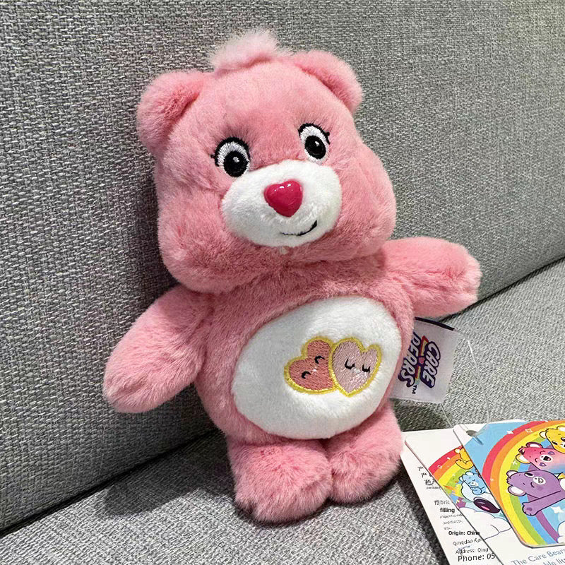 Care Bears Plush Keychain – Cute Soft Bag Charm