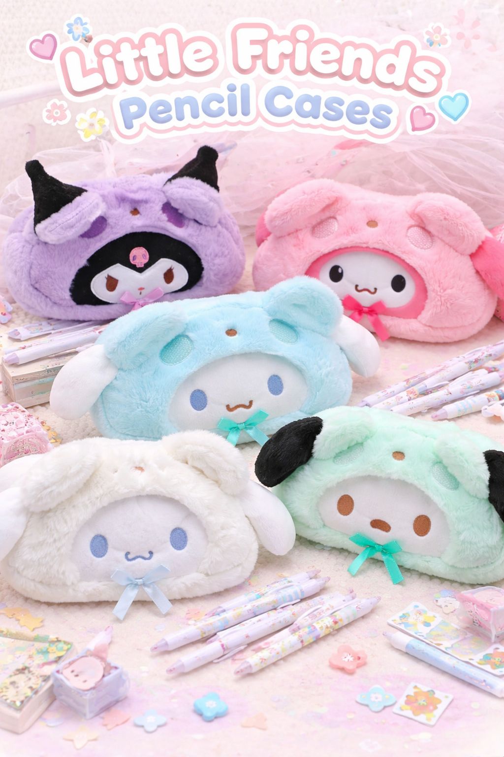 Sanrio Friends Pencil Case